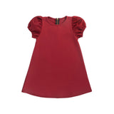 Scarlet Short-Sleeve Honeycomb Shift Dress - By Posh